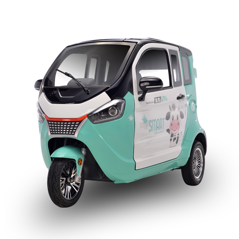 金彭喜悅新款電動三輪車全封閉式電動車載客篷車老年成人家用客用