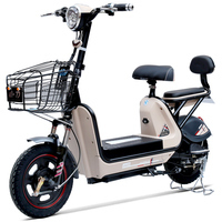 小刀 電動車 TDT-1532Z 新款48V20AH電動自行車 時尚踏板代步車小叮當A卡其色