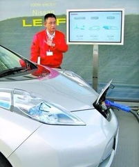 電動車無線充電大演示 電動車會 放電