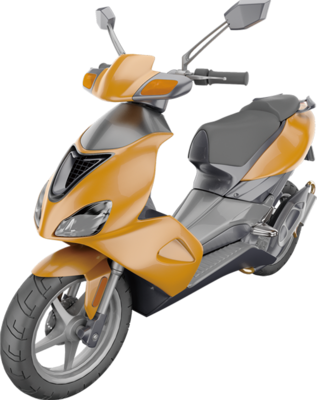 藍色時尚電動車折頁上海三折頁