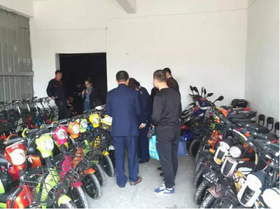 雅迪打假再傳捷報 安徽假冒電動車工廠被查封